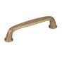 Amerock - Kane 3-3/4 in (96 mm) Center-to-Center Golden Champagne Cabinet Pull - Golden Champagne