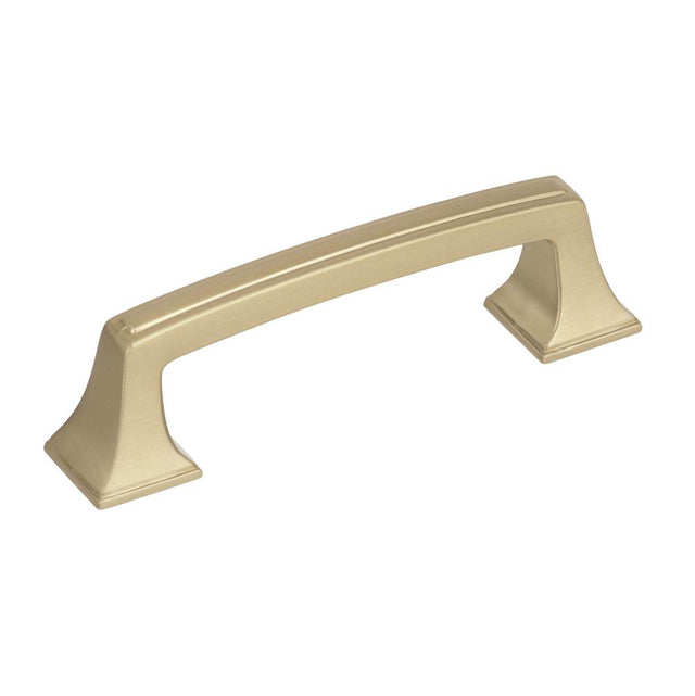 Amerock - Mulholland 3 in (76 mm) Center-to-Center Golden Champagne Cabinet Pull - Golden Champagne