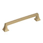 Amerock - Mulholland 6-5/16 in (160 mm) Center-to-Center Golden Champagne Cabinet Pull - Golden Champagne