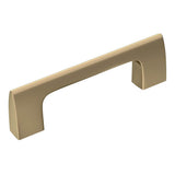 Amerock - Riva 3 in (76 mm) Center-to-Center Golden Champagne Cabinet Pull - Golden Champagne