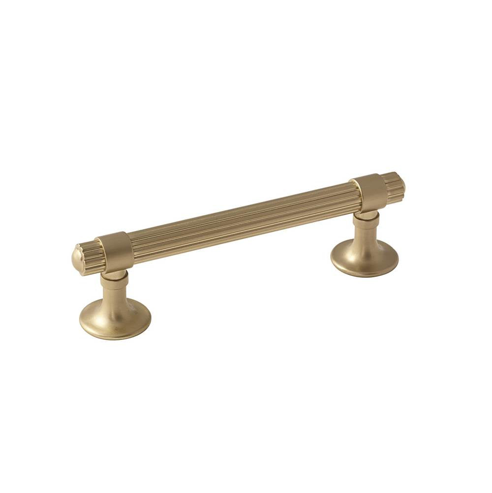 Amerock - Sea Grass 3-3/4 in (96 mm) Center-to-Center Golden Champagne Cabinet Pull - Golden Champagne