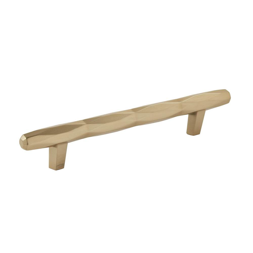 Amerock - St. Vincent 5-1/16 in (128 mm) Center-to-Center Golden Champagne Cabinet Pull - Golden Champagne