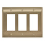 Amerock - Candler 3 Rocker Golden Champagne Wall Plate - Golden Champagne