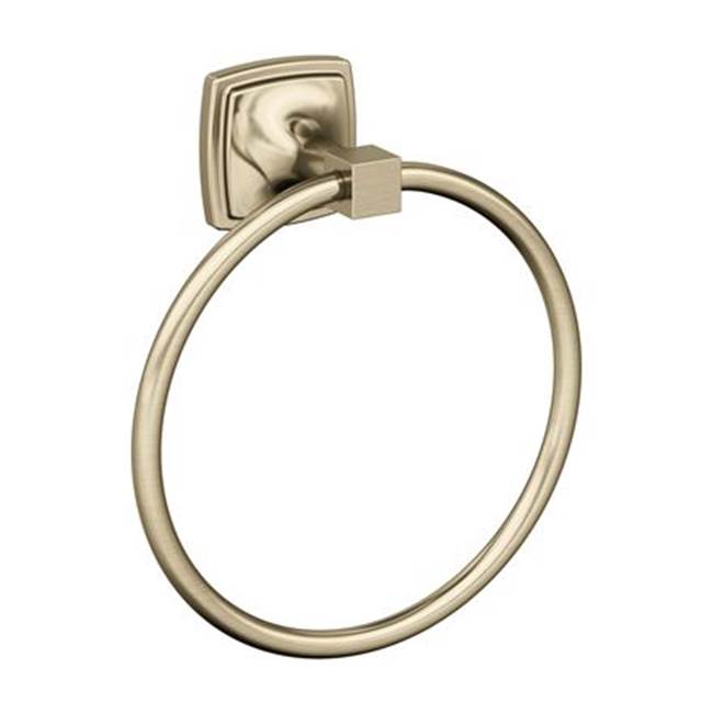 Amerock - Stature Towel Ring - Golden Champagne