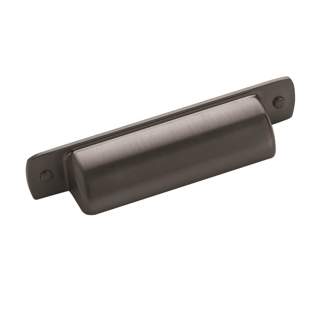Amerock - Rochdale 3 in (76 mm) Center-to-Center Graphite Cabinet Cup Pull - Graphite