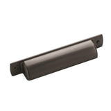 Amerock - Rochdale 3-3/4 in (96 mm) Center-to-Center Graphite Cabinet Cup Pull - Graphite