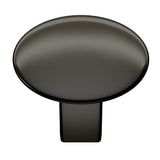 Amerock - Riva 1-1/4 in (32 mm) Diameter Graphite Cabinet Knob - Graphite