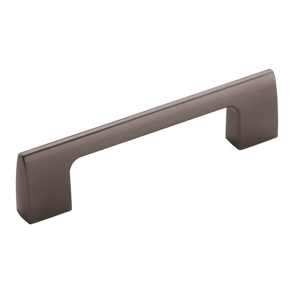 Amerock - Riva 3-3/4 in (96 mm) Center-to-Center Graphite Cabinet Pull - Graphite