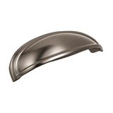 Amerock - Ashby 4 in (102 mm) and 3 in (76 mm) Center-to-Center Gunmetal Cabinet Cup Pull - Gunmetal