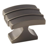 Amerock - Davenport 1-1/2 in (38 mm) Length Gunmetal Cabinet Knob - Gunmetal