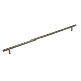 Amerock - Bar Pulls 18-7/8 in (480 mm) Center-to-Center Gunmetal Cabinet Pull - Gunmetal