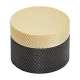 Amerock - Transcendent Knob - Matte Black,Matte Gold