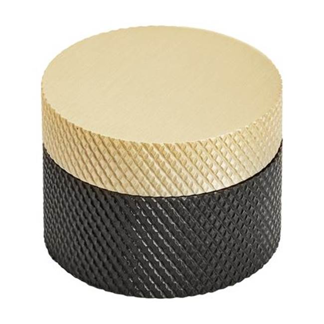 Amerock - Transcendent Knob - Matte Black,Matte Gold