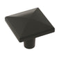 Amerock - Extensity 1-1/2 in (38 mm) Length Matte Black Cabinet Knob - Matte Black