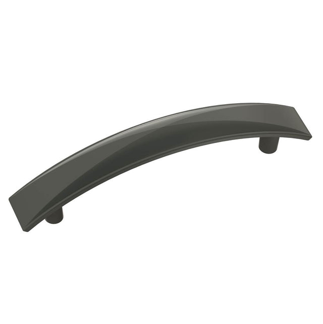 Amerock - Extensity 3-3/4 in (96 mm) Center-to-Center Matte Black Cabinet Pull - Matte Black