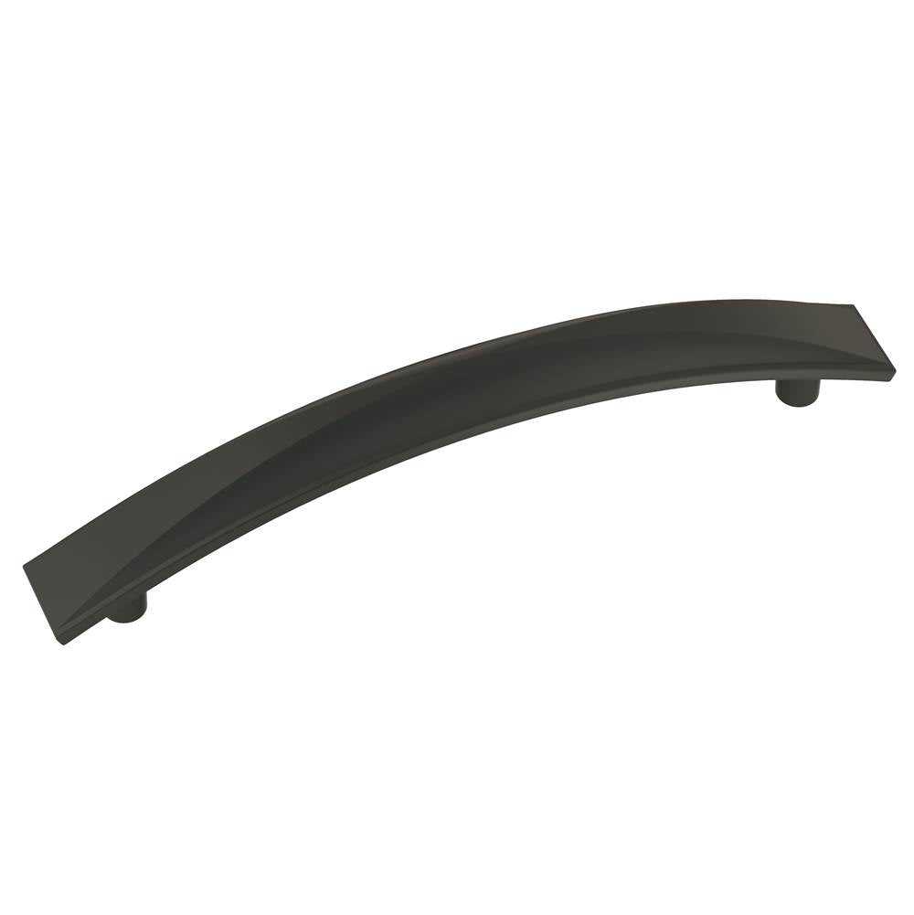 Amerock - Extensity 5-1/16 in (128 mm) Center-to-Center Matte Black Cabinet Pull - Matte Black