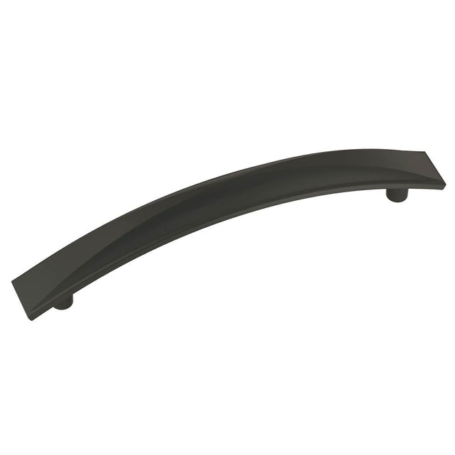Amerock - Extensity 5-1/16 in (128 mm) Center-to-Center Matte Black Cabinet Pull - Matte Black