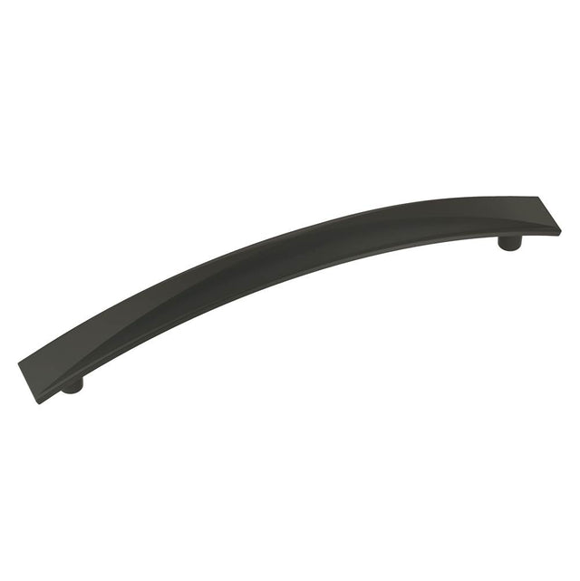 Amerock - Extensity 6-5/16 in (160 mm) Center-to-Center Matte Black Cabinet Pull - Matte Black