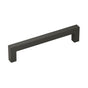 Amerock - Monument 5-1/16 in (128 mm) Center-to-Center Matte Black Cabinet Pull - Matte Black
