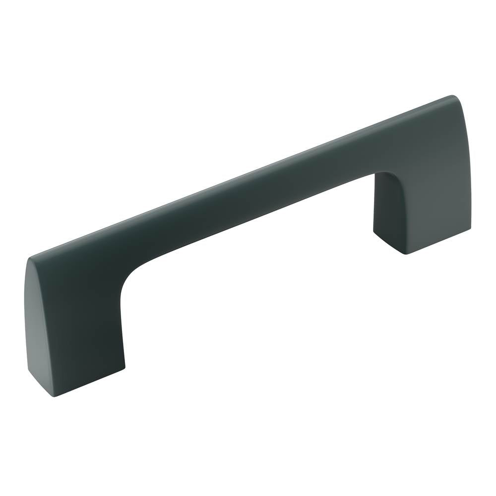 Amerock - Riva 3 in (76 mm) Center-to-Center Matte Black Cabinet Pull - Matte Black