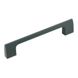 Amerock - Riva 5-1/16 in (128 mm) Center-to-Center Matte Black Cabinet Pull - Matte Black