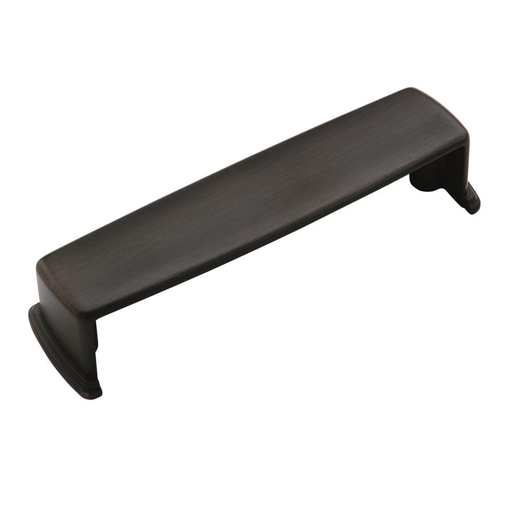 Amerock - Kane 3-3/4 in (96 mm) Center-to-Center Oil-Rubbed Bronze Cabinet Cup Pull - Oil Rubbed Bronze