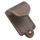Amerock - Inspirations 1-7/8 in (48 mm) Length Oil-Rubbed Bronze Cabinet Finger Pull - Oil Rubbed Bronze