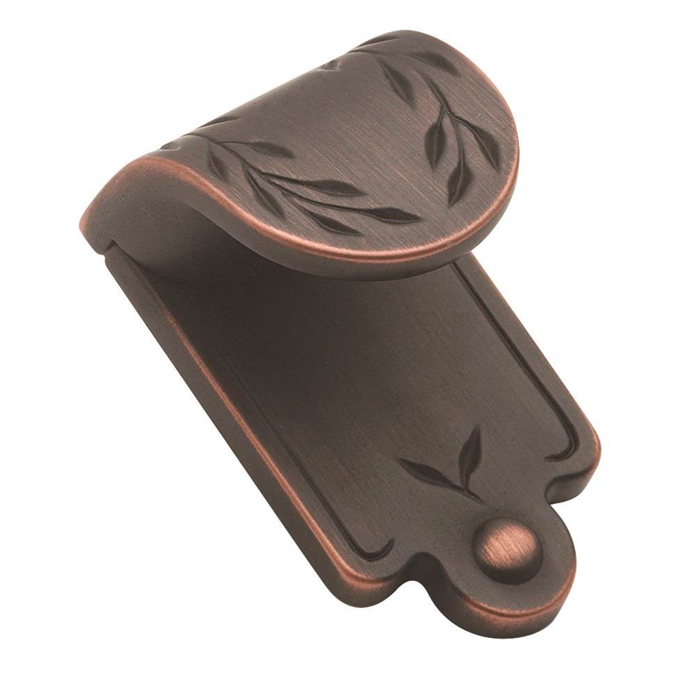 Amerock - Nature''s Splendor 1-7/8 in (48 mm) Length Oil-Rubbed Bronze Cabinet Finger Pull - Oil Rubbed Bronze