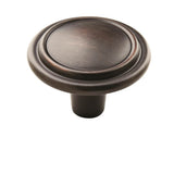 Amerock - Allison Value 1-1/4 in (32 mm) Diameter Oil-Rubbed Bronze Cabinet Knob - Oil Rubbed Bronze