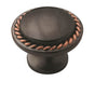 Amerock - Allison Value 1-3/16 in (30 mm) Diameter Oil-Rubbed Bronze Cabinet Knob - Oil Rubbed Bronze