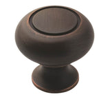 Amerock - Allison Value 1-1/4 in (32 mm) Diameter Oil-Rubbed Bronze Cabinet Knob - Oil Rubbed Bronze