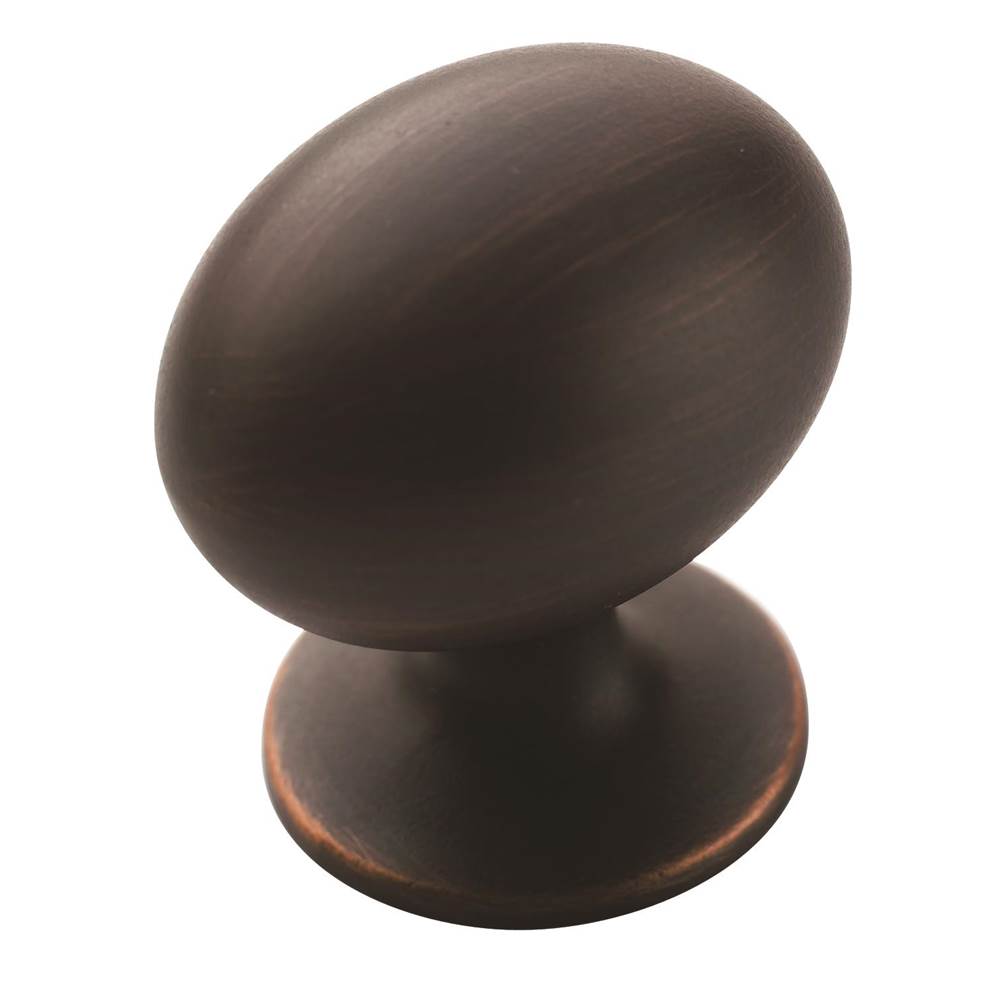 Amerock - Allison Value 1-3/8 in (35 mm) Length Oil-Rubbed Bronze Cabinet Knob - Oil Rubbed Bronze