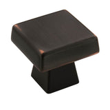 Amerock - Blackrock 1-1/2 in (38 mm) Length Oil-Rubbed Bronze Cabinet Knob - Oil Rubbed Bronze