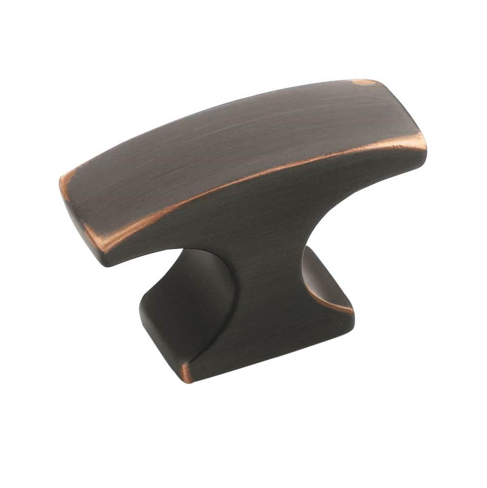 Amerock - Conrad 1-1/2 in (38 mm) Length Oil-Rubbed Bronze Cabinet Knob - Oil Rubbed Bronze