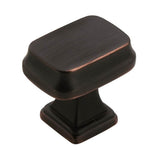 Amerock - Revitalize 1-1/4 in (32 mm) Length Oil-Rubbed Bronze Cabinet Knob - Oil Rubbed Bronze