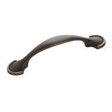 Amerock - Allison Value 3 in (76 mm) Center-to-Center Oil-Rubbed Bronze Cabinet Pull - Oil Rubbed Bronze