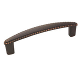 Amerock - Allison Value 3-3/4 in (96 mm) Center-to-Center Oil-Rubbed Bronze Cabinet Pull - Oil Rubbed Bronze