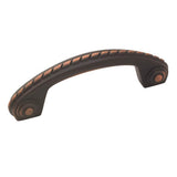 Amerock - Allison Value 3 in (76 mm) Center-to-Center Oil-Rubbed Bronze Cabinet Pull - Oil Rubbed Bronze