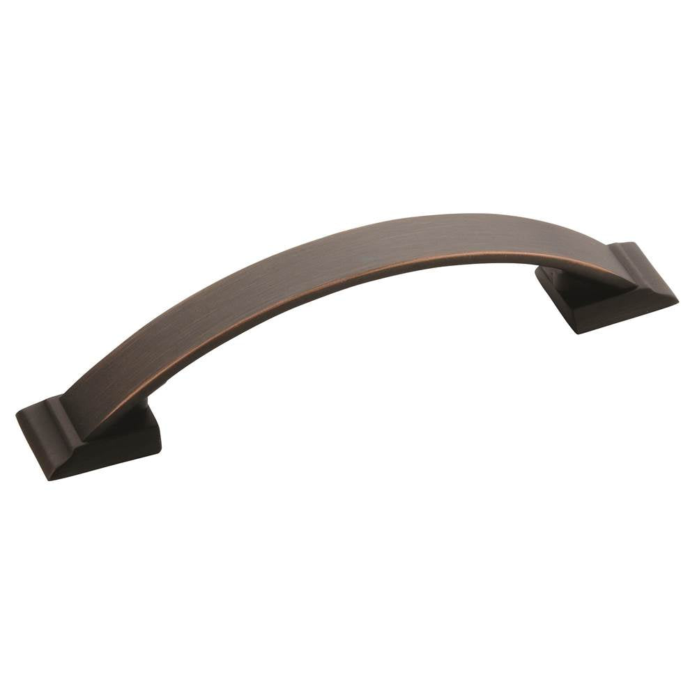 Amerock - Candler 3-3/4 in (96 mm) Center-to-Center Oil-Rubbed Bronze Cabinet Pull - Oil Rubbed Bronze