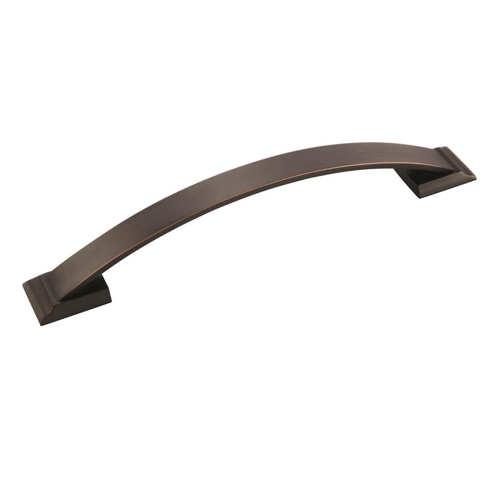 Amerock - Candler 6-5/16 in (160 mm) Center-to-Center Oil-Rubbed Bronze Cabinet Pull - Oil Rubbed Bronze