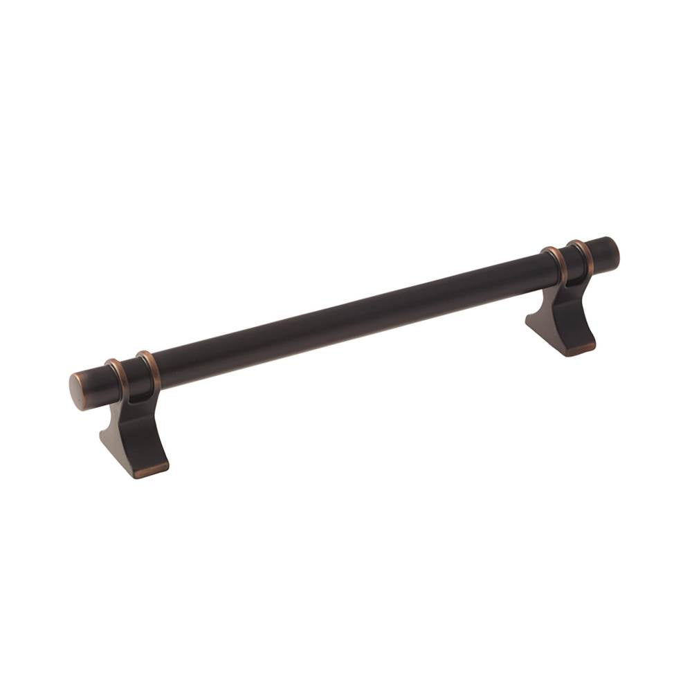 Amerock - Davenport 6-5/16 in (160 mm) Center-to-Center Oil-Rubbed Bronze Cabinet Pull - Oil Rubbed Bronze