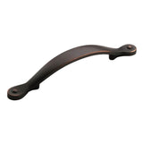 Amerock - Inspirations 3-3/4 in (96 mm) Center-to-Center Oil-Rubbed Bronze Cabinet Pull - Oil Rubbed Bronze