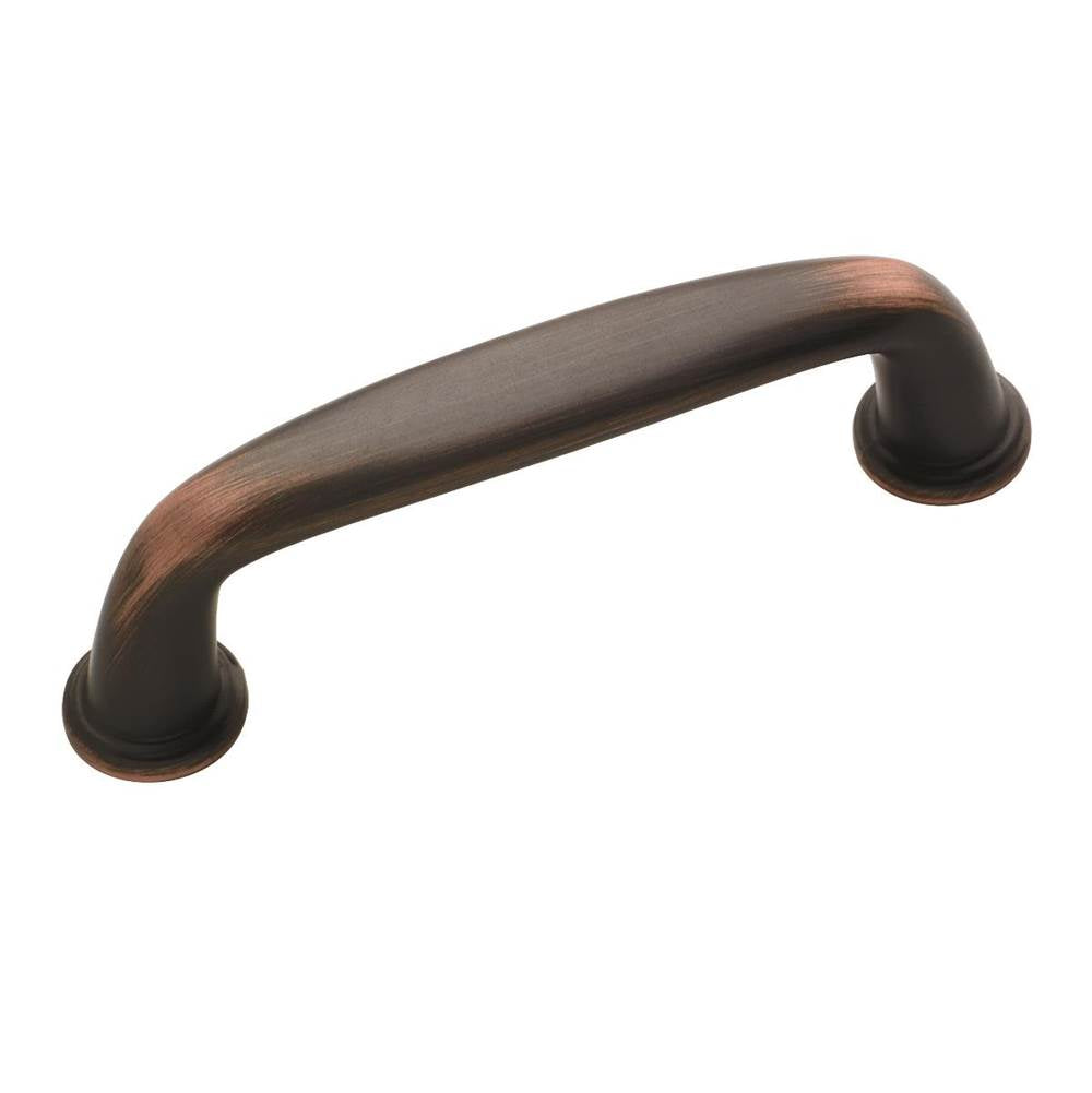 Amerock - Kane 3 in (76 mm) Center-to-Center Oil-Rubbed Bronze Cabinet Pull - Oil Rubbed Bronze