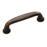 Amerock - Kane 3-3/4 in (96 mm) Center-to-Center Oil-Rubbed Bronze Cabinet Pull - Oil Rubbed Bronze