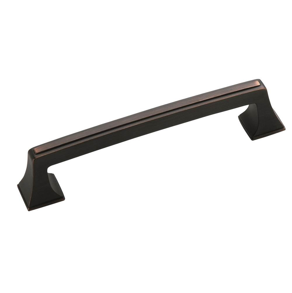 Amerock - Mulholland 5-1/16 in (128 mm) Center-to-Center Oil-Rubbed Bronze Cabinet Pull - Oil Rubbed Bronze