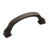 Amerock - Revitalize 3 in (76 mm) Center-to-Center Oil-Rubbed Bronze Cabinet Pull - Oil Rubbed Bronze