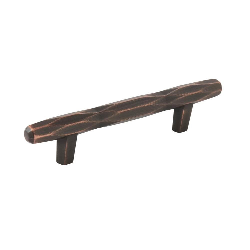 Amerock - St. Vincent 3-3/4 in (96 mm) Center-to-Center Oil-Rubbed Bronze Cabinet Pull - Oil Rubbed Bronze