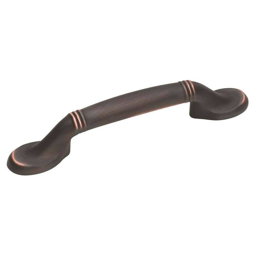 Amerock - Sterling Traditions 3 in (76 mm) Center-to-Center Oil-Rubbed Bronze Cabinet Pull - Oil Rubbed Bronze