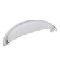 Amerock - Cup Pulls 3 in (76 mm) Center-to-Center Polished Chrome Cabinet Cup Pull - Polished Chrome