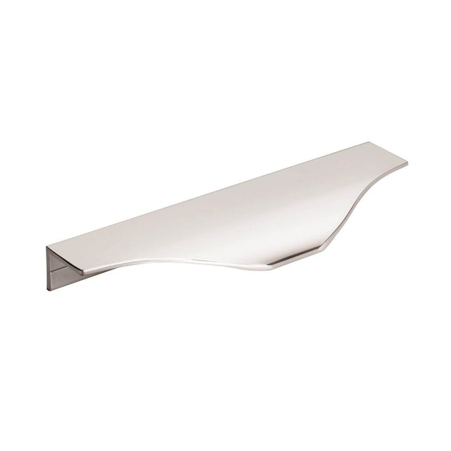 Amerock - Aloft 4-9/16 in (116 mm) Center-to-Center Polished Chrome Cabinet Edge Pull - Polished Chrome